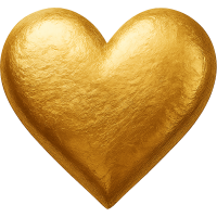 Gold_heart Emoji