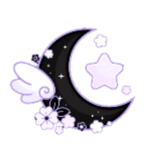 pastelpurplenblackmoon Emoji