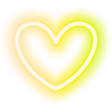 YellowNeonHeart Emoji