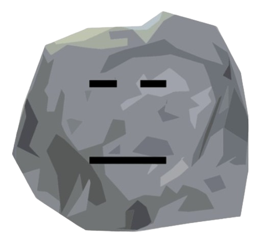 AnnoyedBoulder Emoji