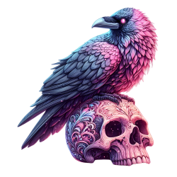 Livelydepictionofcrow Emoji