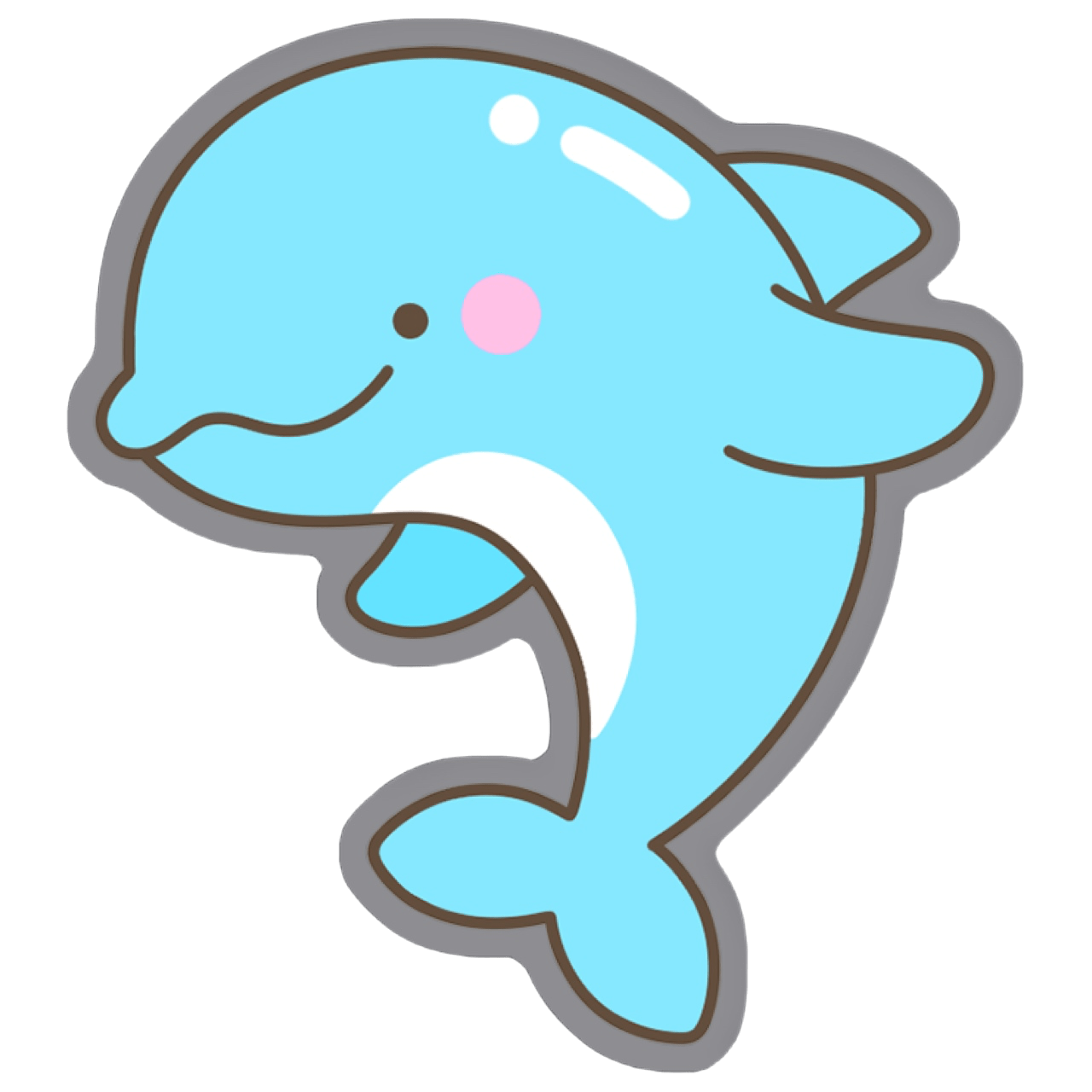 ChibiDolphin Emoji