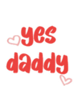 Yesdaddyredtext Emoji