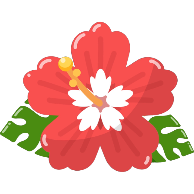 SSHibiscusLeafy Emoji