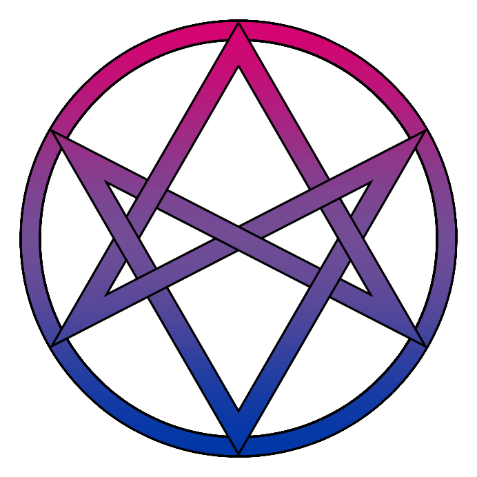 hexagram_bisexual Emoji