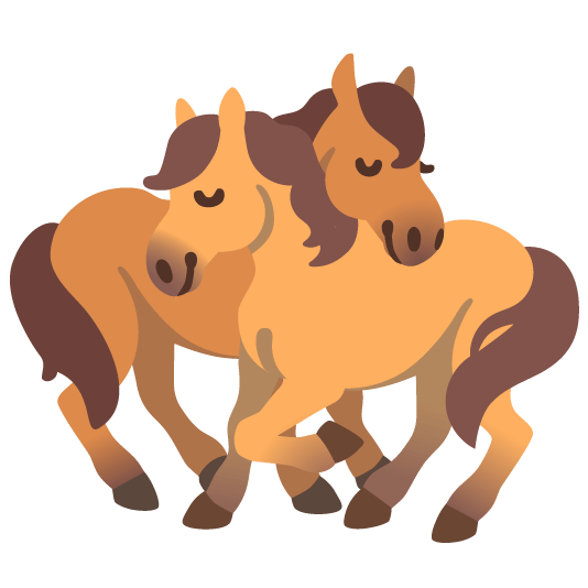 horse_embrace Emoji
