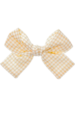 YellowGinghamBow Emoji