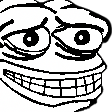 memefrogfacewhite Emoji