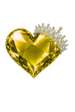 Yellowrubycrownheart Emoji