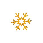 Orangesnowflake Emoji