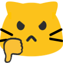 meowthumbsdown Emoji