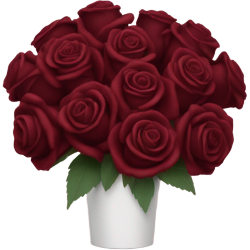 Bouquetofburgundyroses Emoji