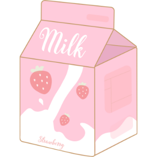 CoquettePinkStrawberryMilk Emoji