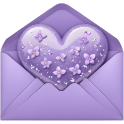 Purpleheartenvelope Emoji