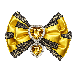 Yellowheartjewelbow Emoji