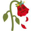 dazed_rose_wilting Emoji