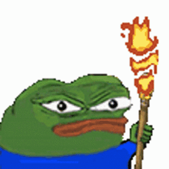Pepetorchfire Emoji
