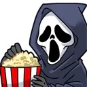 ghostfacepopcorn Emoji
