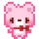 PinkBearSparkle Emoji