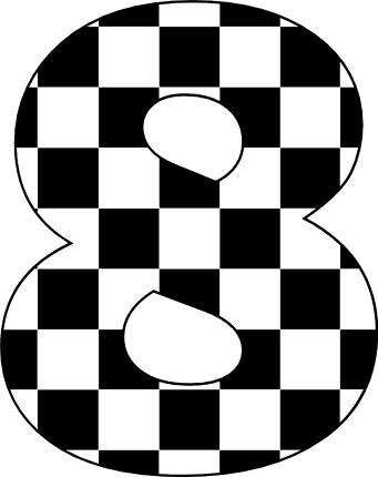 Checkered_Eight Emoji