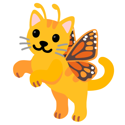 Butterflycat Emoji