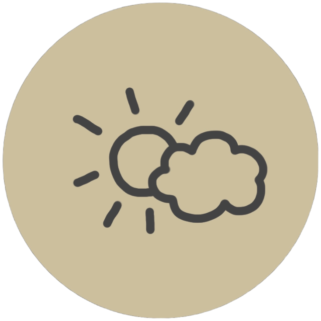 PinWeatherPartlyCloudy Emoji
