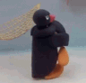 pingu_hugging Emoji