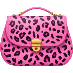 Pinkleopardpurse Emoji