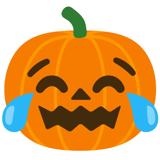 pumpkinlaughcry Emoji