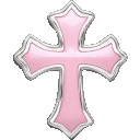 Lightpinkcross Emoji