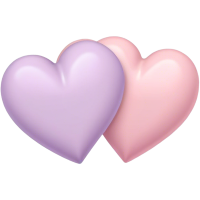 Purpleandpinkhearts Emoji