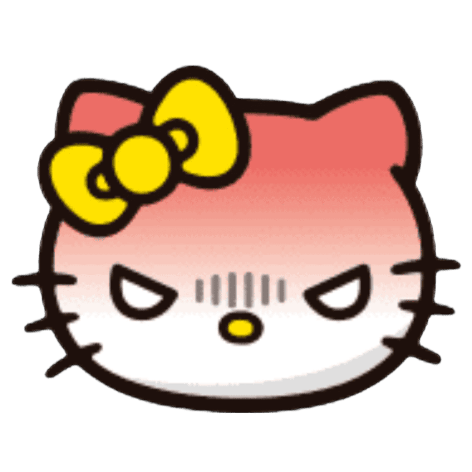hellokitt_angry Emoji