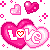 pinklovehearts Emoji