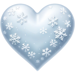 Snowheart Emoji