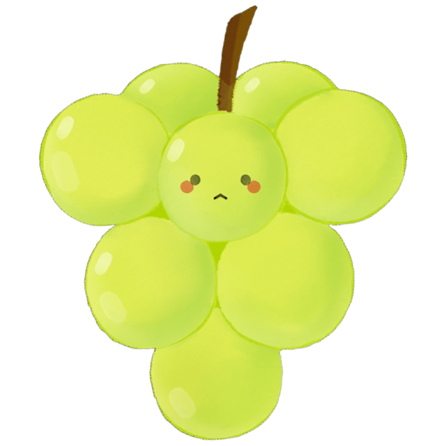 FruityGreenGrapes Emoji