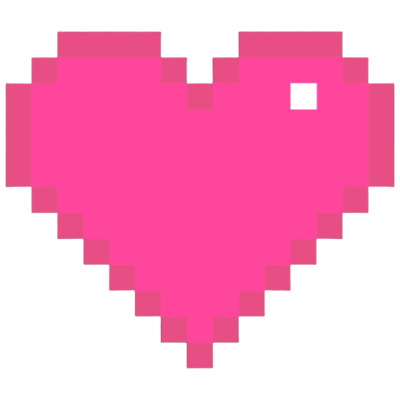 PixelHeartPink Emoji