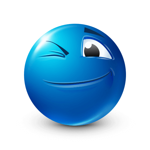 blueemoji_wink Emoji