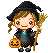 pixelarthalloweenwitch Emoji
