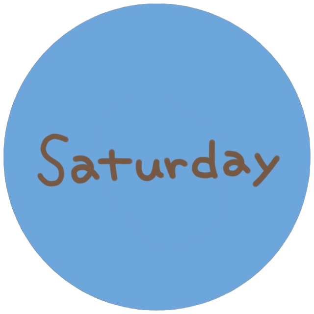 Saturday Emoji