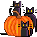 pumpkinblackcats Emoji