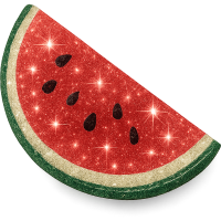 Sparklingwatermelonslice Emoji