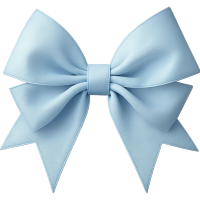 Light_blue_bow Emoji