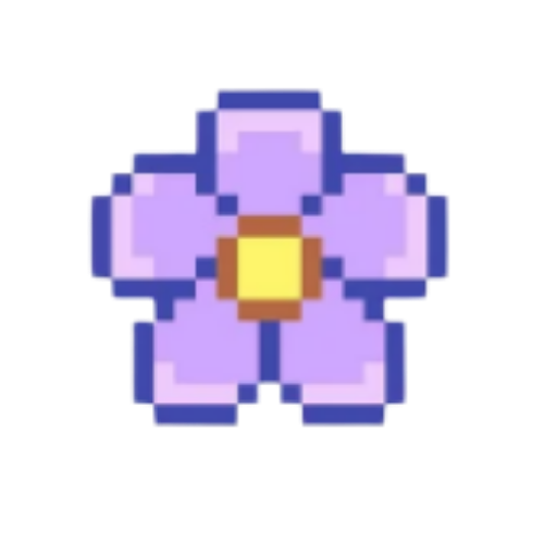 purplepixelflower Emoji