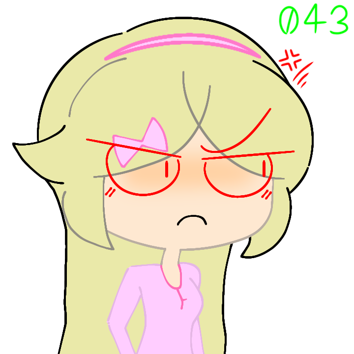 SusieBlushAnnoyed Emoji