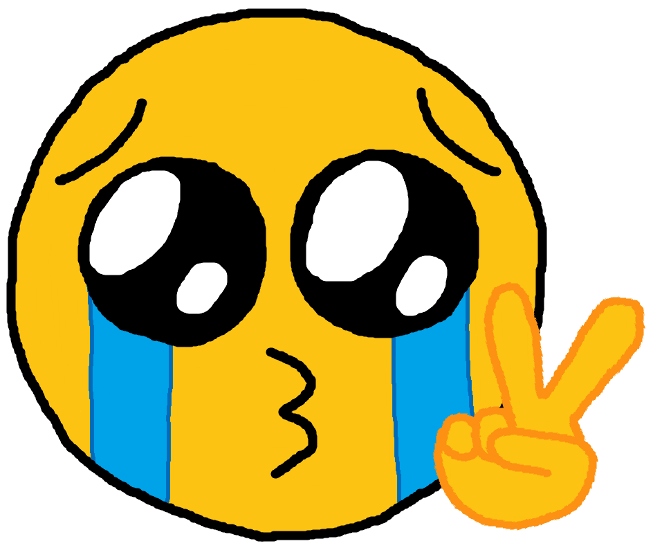 PeaceCrying Emoji
