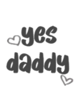 Yesdaddyblacktext Emoji
