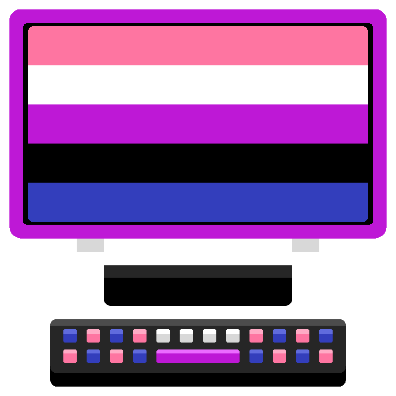 genderfluidComputer Emoji