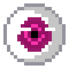 PinkEyeBall Emoji