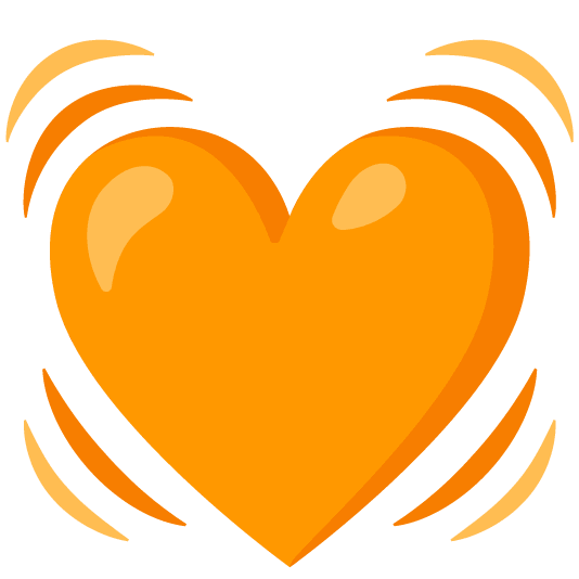 orangeheart Emoji