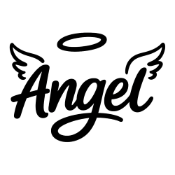 Blackangeltext Emoji